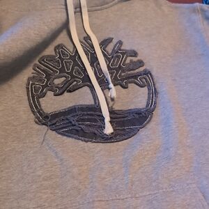 Timberland Gray Pullover with Embroidered Logo